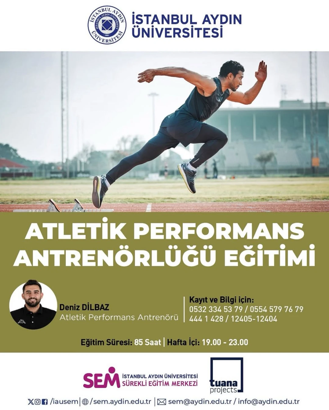 Atletik Performans Antrenörlüğü Eğitimi